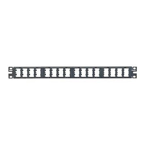 Panduit CPP32WBLY 32-Port Mini-Com Faceplate Modular Patch Panel, Black