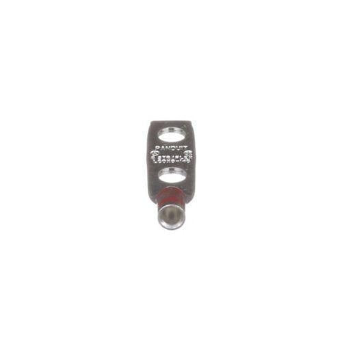 Panduit LCDX8-14BNS-L Compression Connector Lug, 2-Hole, Flex, #8AWG, Copper