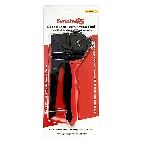 Simply45 S45-P420 Keystone Jack 110 Termination Tool