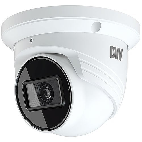Digital Watchdog DWC-MT95WW28TW MEGApix 5MP Turret IP Camera with White Light LEDs, 2.8mm Fixed Lens, White