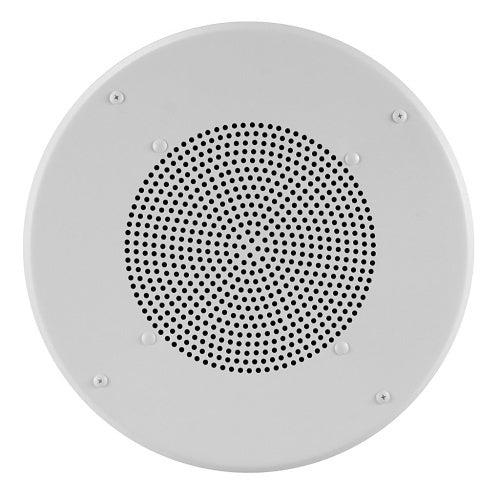 Valcom V-C806PK 8" Round Ceiling Speaker with Taps, Talkback