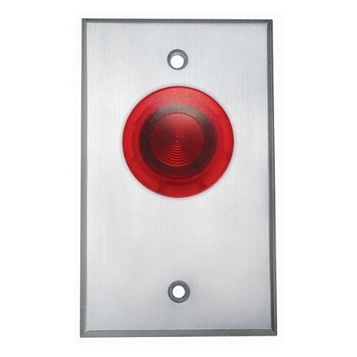 Camden CM-3050R Illuminated Mushroom Push/Pull, N/O and N/C, Maintained, Red Button