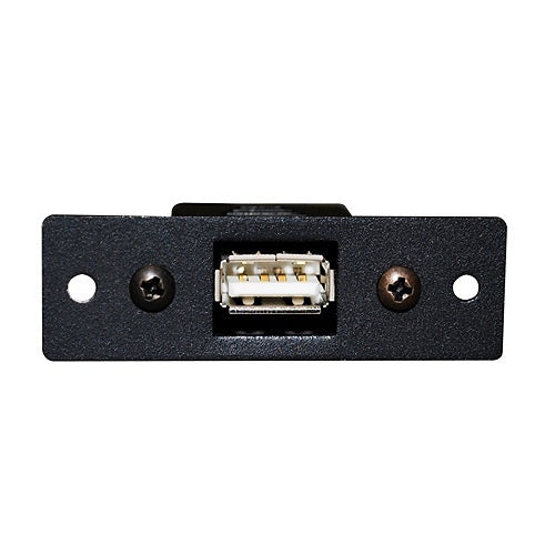 Wiremold AV4005BK USB A Female to USB A Female Adapter, Black