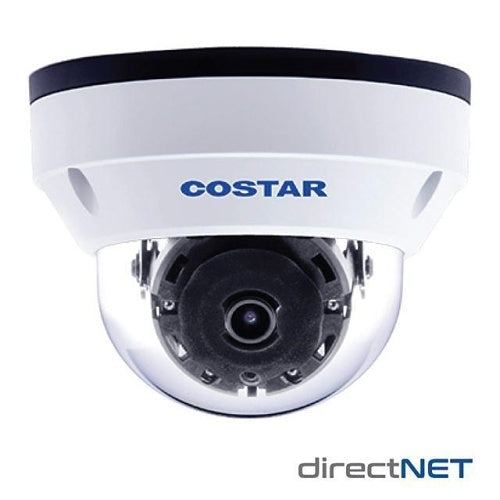 IDIS CDI5D28VIW 5MP IR Vandal-Resistant Dome Camera with 2.8mm Lens, True WDR, H.265, White