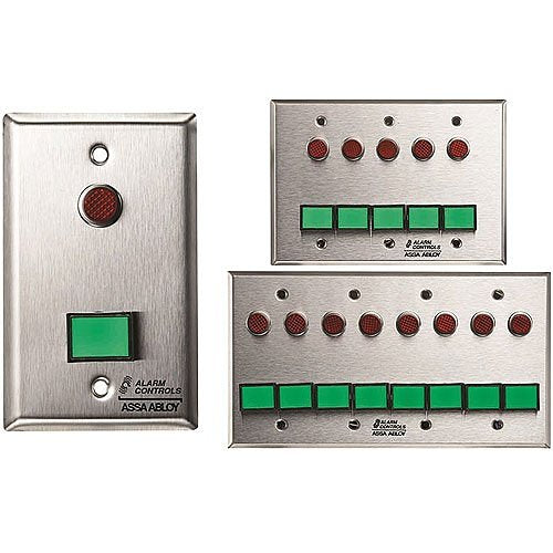 Alarm Controls Double DPDT Latching Switch Monitoring/Control Station Image of AC-SLP2L
