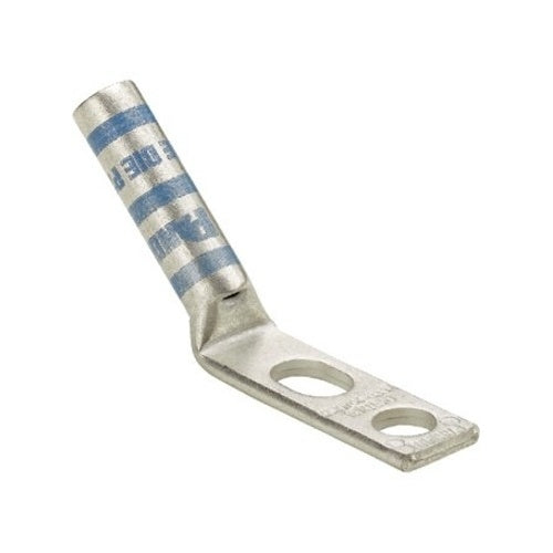 Panduit LCC6-14JAWH-L Compression Connector Lug, 2-Hole, #6AWG, Copper