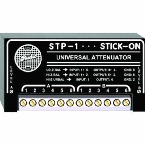 RDL STP-1 2-Channel Universal Audio Attenuator