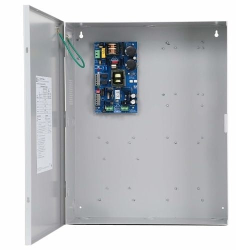Altronix MaxFit5FE Maximal Fit Single Power Supply Expandable Power Systems, 12VDC at 10A. BC750 Enclosure
