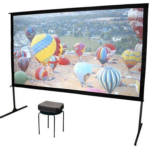 Elite Screens Yard Master Dual Oms150h2-Dual 150\\" Projection Screen