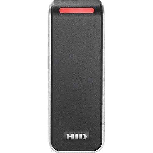 HID 20TKS-T1-000000 Signo 20 Mullion Reader, Seos Profile, OSDP/Wiegand, Terminal, Mobile Ready, Black/Silver Image of HU-20TKST100