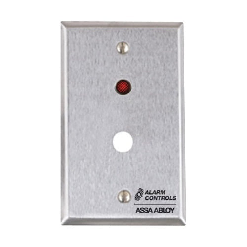 Alarm Controls RP-09302 Remote Wallplate with Resistor,  Weather Resistant, Red and Green LED