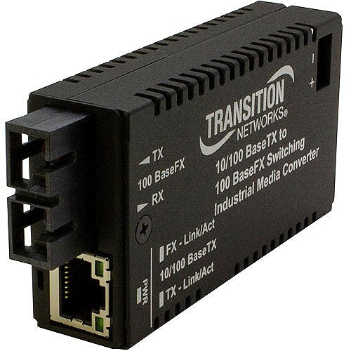 Transition Networks M/E-ISW Transceiver/Media Converter Image of P6-MISWFX2SC