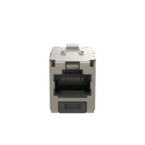Panduit CJS688TGY-24 Keystone Jack, Mini-Communication Module CAT6 Shielded, 8 Positions