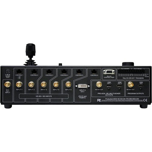 Vaddio ProductionVIEW HD-SDI MV Camera Control Console, Black (999-5655-000)