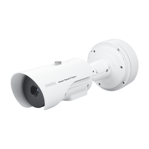 VIVOTEK TB9332-E(50MM) Thermal Bullet Network Camera, 640x512 Resolution, 50mm Lens, Object Classification, Temperature Alarms