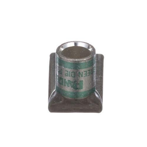 Panduit LCDX1-14AF-X Compression Connector Lug, 2-Hole, Flex, #1AWG, Copper