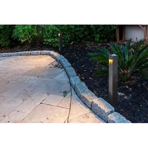 FX Luminaire M-PZ-ZD-3LED-BZ Modern Collection Series 3-LED MP-Z Path Light, Bronze