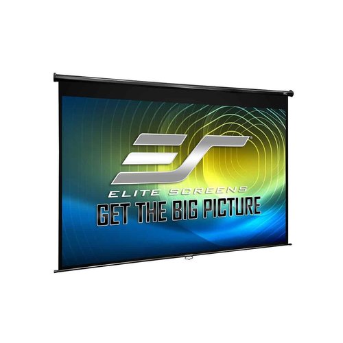 Elite Screens M100XWH-E24 100\\" Manual Series Projection Screen, 16:9, CineWhite