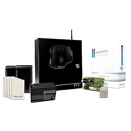 Kantech SK-CE-2M-SCSG-C Starter Kit KT-2-M with Entrapass Corporate Edition USB Key, 2-Reader, 5-Smart Card, Transformer 120V/16V AC 40VA, 12VDC Power supply and Battery