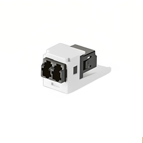 Panduit CMDTSBLCZBL Mini-Com Keyed T-SB Duplex LC Adapter, Connectors