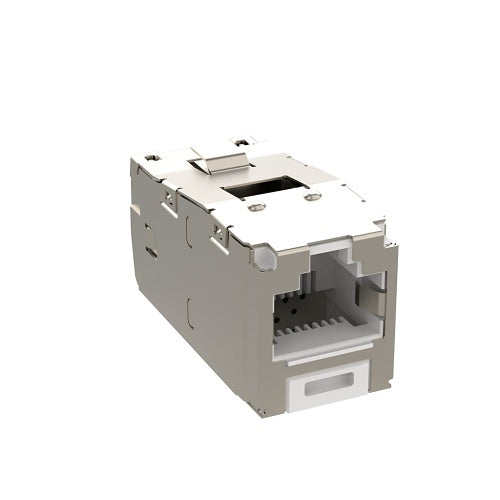 Panduit CJS688TGWHY Mini-Com Shielded RJ45 CAT6 TG Jack Module, White