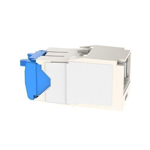 Panduit CJH6X88TGWH CAT6A Spring Shuttered Jack TG Style, Keystone Jack, White