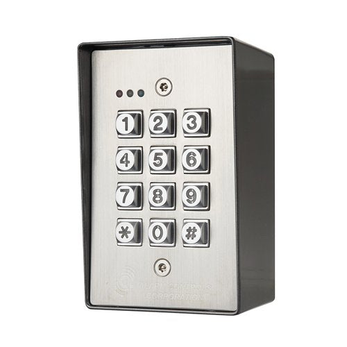 Alarm Controls KP-400 Weatherproof and Vandal Resistant Digital Keypad