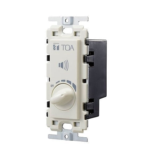 TOA AT-303AP Flush-Mounted Wall Attenuator, Volume Control, 30W