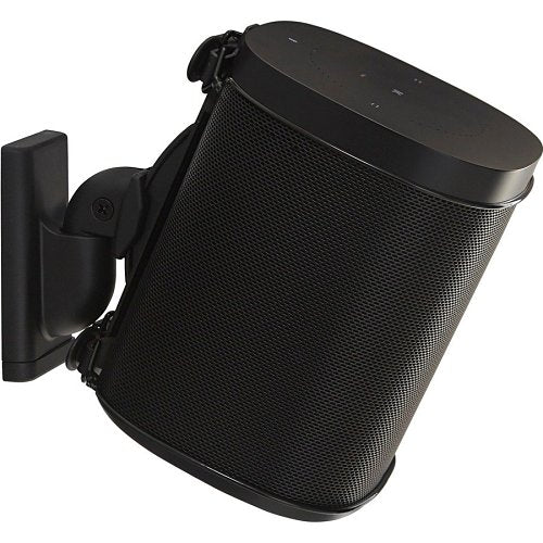 Sanus WSWM22-B1 Sanus WSWM22 Wireless Speaker Swivel and Tilt Wall Mount for Sonos 1, Sonos SL, Play:1, Play:3, Black