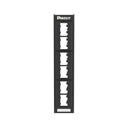 Panduit CPP12WBL Network Patch Panel, 12 Port, Black