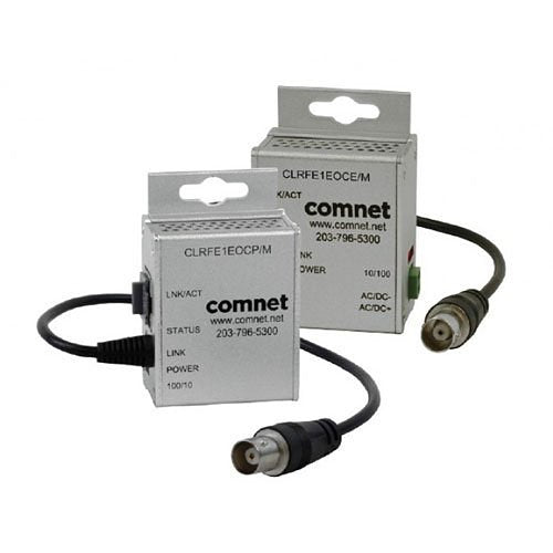 ComNet CLRFE1EOCP/M Miniature CopperLine Single-Channel Ethernet over COAX PoE Powered