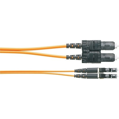 Panduit F62ERLNSNSNM004 Fiber Optic Patch Cord, OM1 Fiber 1.6mm Jacket Patch Cord OFNR, 4m