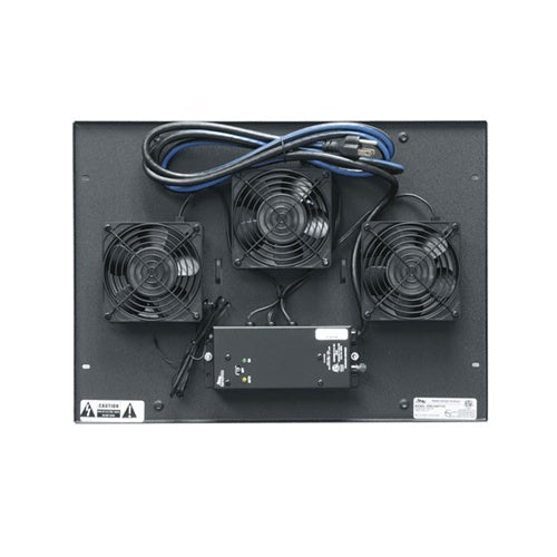 Middle Atlantic ERK-4QFT-FC ERK Series Fan Top with Controller, 165 CFM