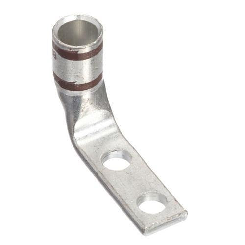 Panduit LCDXN2-14AF-E Compression Connector Lug, 2-Hole, #2AWG, Copper