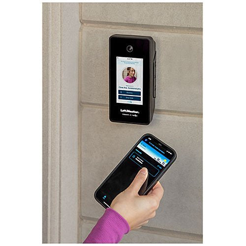 LiftMaster CAPXS Smart Video Intercom for Smaller Multi-Tenant Buildings and Single Family Homes, Surface-Mount/ Single Gang Box, Cloud-Based System