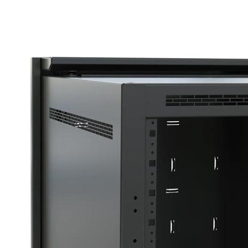Middle Atlantic DWR-24-17PD Pivoting Rack, Plexi Front Door, 17\\" Depth, Wall Mounted, 24U