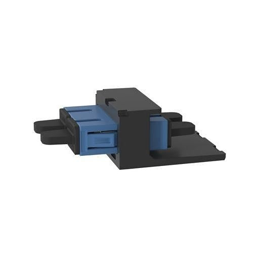 Panduit CMDBUSCZBL SC Duplex Adapter Modular Module Assembly, Black