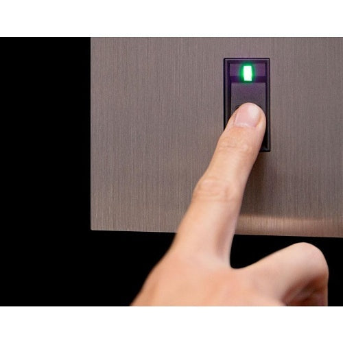 DoorBird D2101FV Fingerprint 50 IP Video Intercom, Black (BRSHTITAN.)