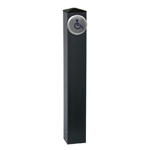 Camden CM-42-BSU-CLR 42\\" Tall with 36\\" Switch Height, Single Gang Prep, 6\\" 6\\" Clear Aluminum