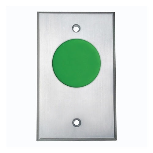 Camden CM-4020G Spring Return, N/O and N/C, Momentary (ADA), Green Button