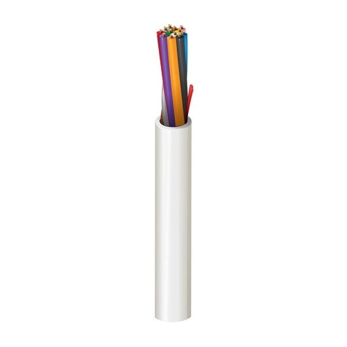 Belden 6509UE 877U1000 1,000\' 12-Conductor 22 AWG Plenum Burglar Alarm Cable with Flamarrest Jacket, Natural