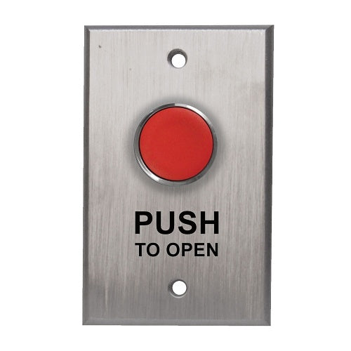 Camden CM-8020G CM-8000 Series Vandal Resistant Push Button, Spring Return, N/O and N/C, Momentary, Green Button
