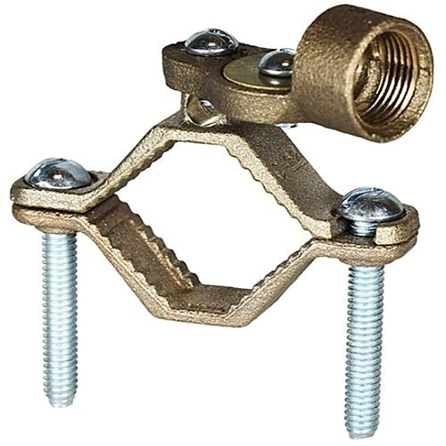 Dottie 280H Anchor, 2-1/2\\"-4\\" Bronze Ground Clamp with 1/2\\" Hub