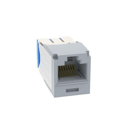 Panduit CJ6X88TGIG-C Mini-Com Module Cat 6A UTP Keystone Jack, 8 Pos 8 Wire