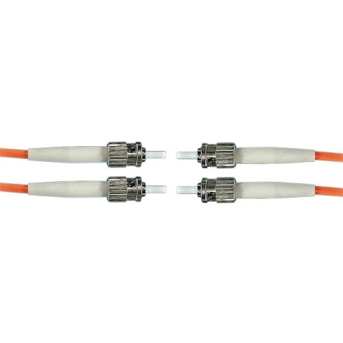 Hubbell DFPCSTSTC10MM Fiber Patch Cord, Plenum, OM1, Duplex, ST-ST, 10m