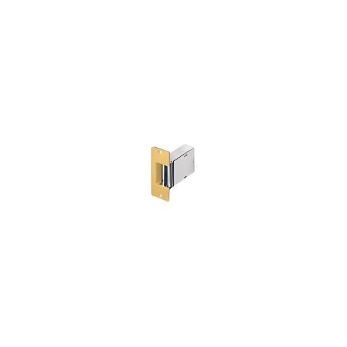 Trine 005-24DC 00 Series Light Commercial Electric Strike, 24VDC, Brass Powder Coated