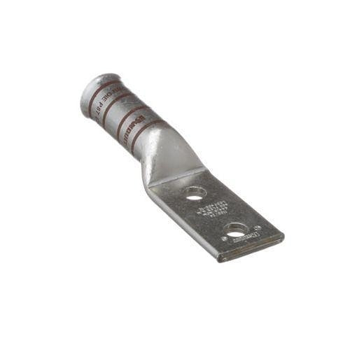 Panduit LCCF400-12-6 Compression Connector Lug, 2-Hole, 400kcmil, Copper