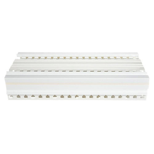 Panduit DRD33WH6 PanelMax DIN Wiring Duct with Base, Covers and DIN Rail Fasteners, 3-Height