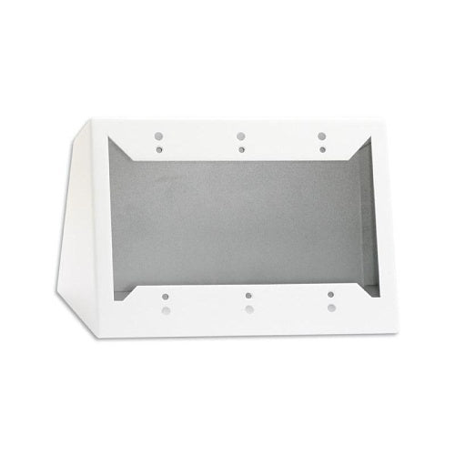 RDL DC-3W Desktop or Wall Mounted Chassis for Decora Remote Controls and Panels, White