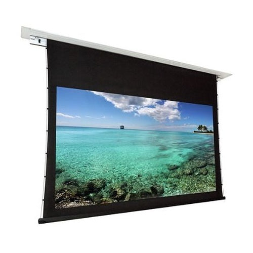 Dragonfly DFRM-TAB-120-MW 120\\" Recessed Motorized Matte White Non Tab Tension Projection Screen (16:9)
